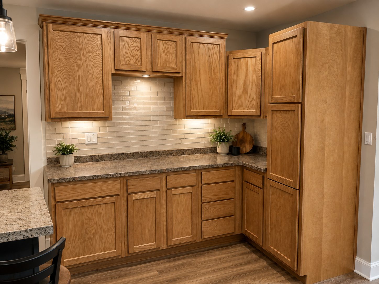 Dawn Oak Kitchen Cabinets