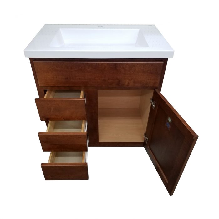 Auburn Maple Vanity - Image 5