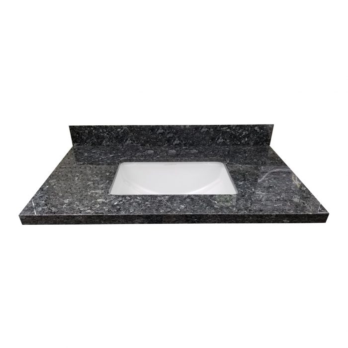 Blue Pearl Granite Vanity Top - Closeout