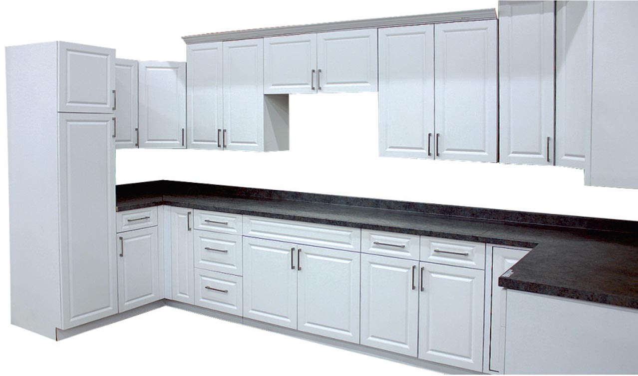 Classic White Kitchen Cabinets Get Started Now At Builders Surplus