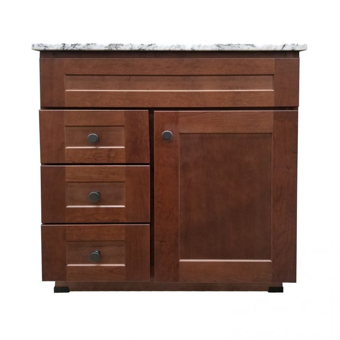 Jamestown Lava Cherry Vanity - Image 2