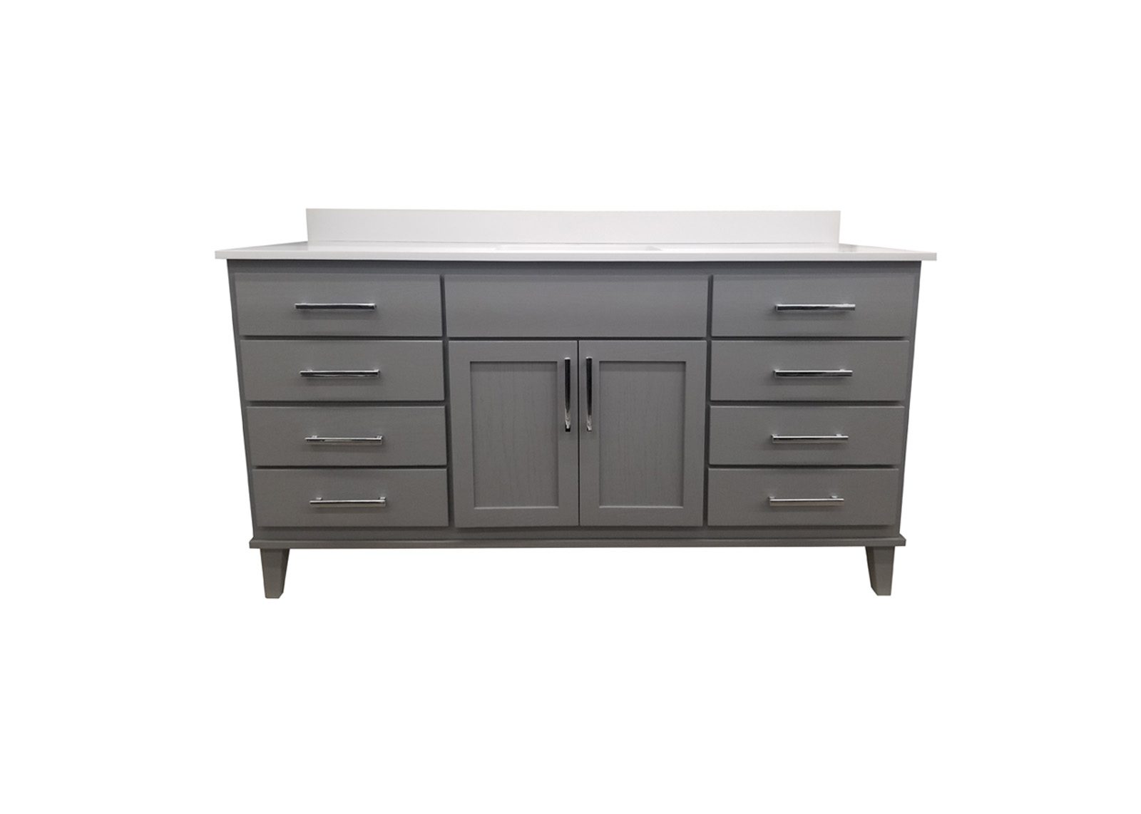 Quaker Gray Oak Vanity Shop Vanities Builders Surplus
