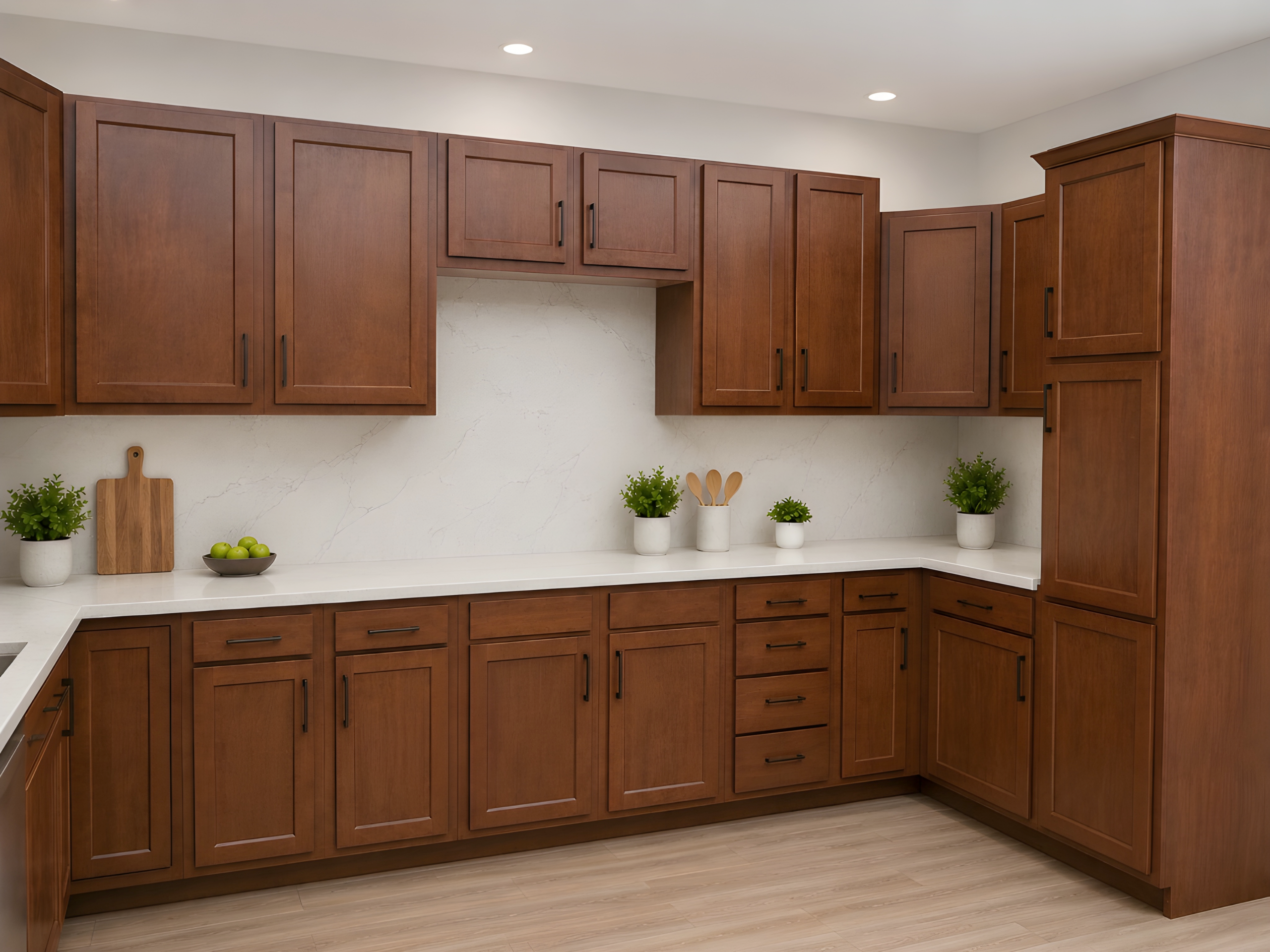 Sienna Beech Kitchen Cabinets