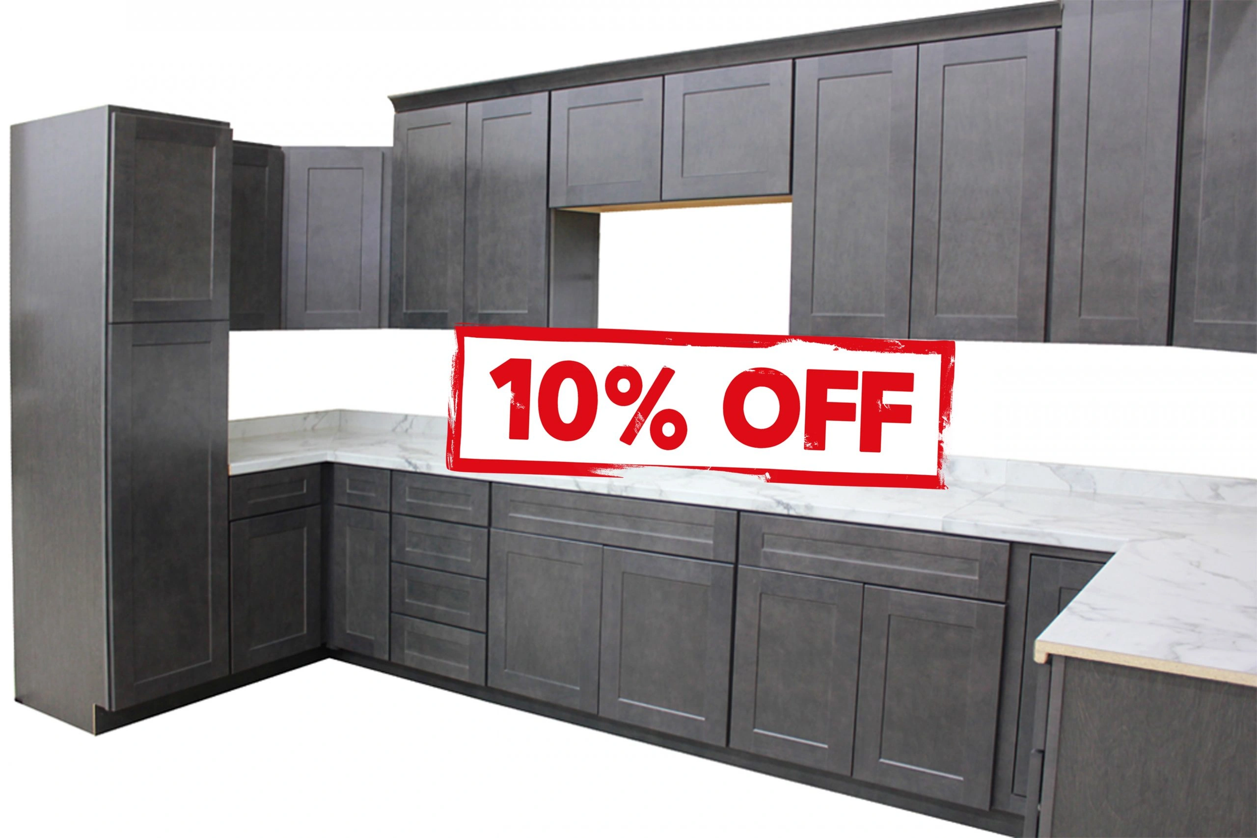 Jamestown Deluxe Slate Kitchen Cabinets