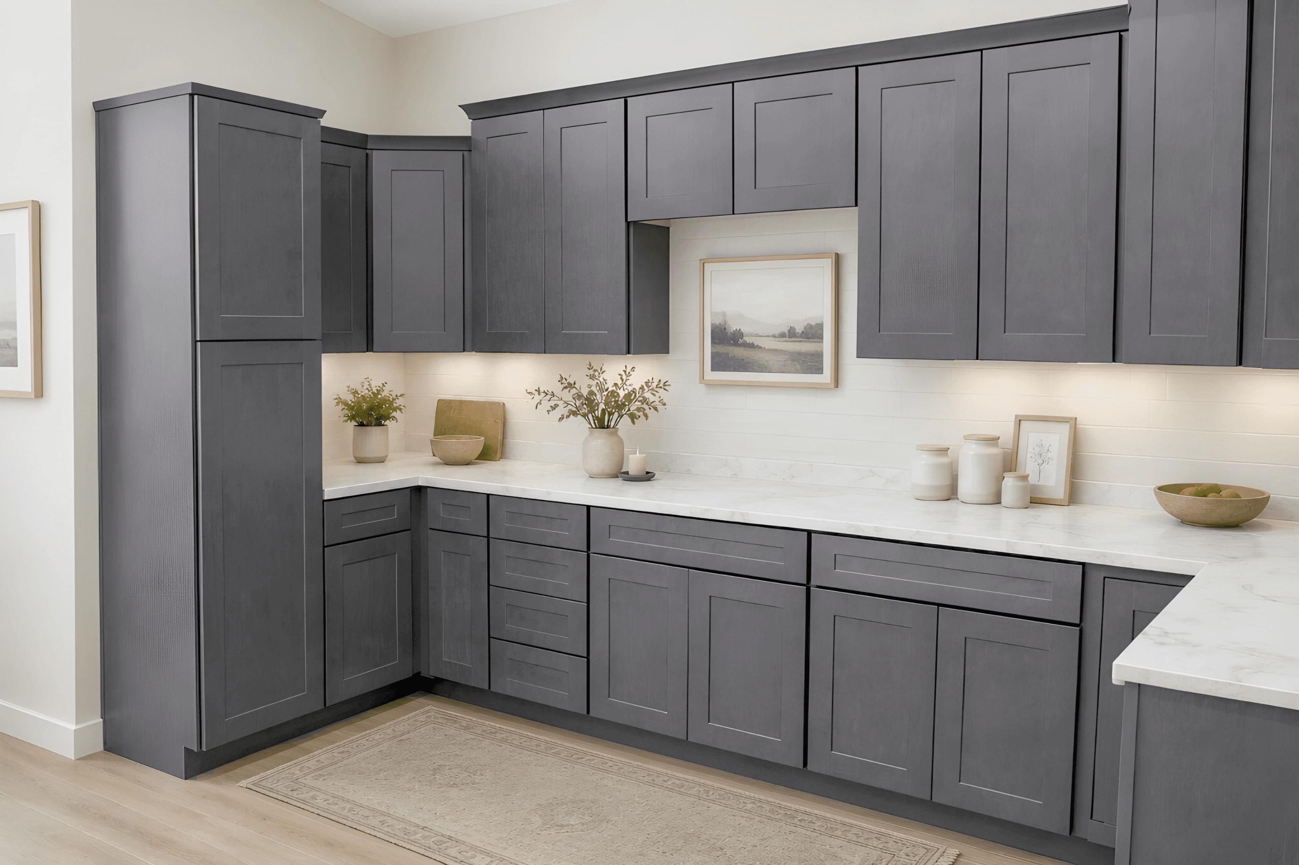 Jamestown Deluxe Slate Kitchen Cabinets