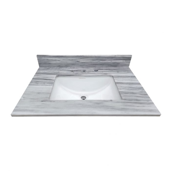 Kawaie Bhai Marble 8" Drill Vanity Top