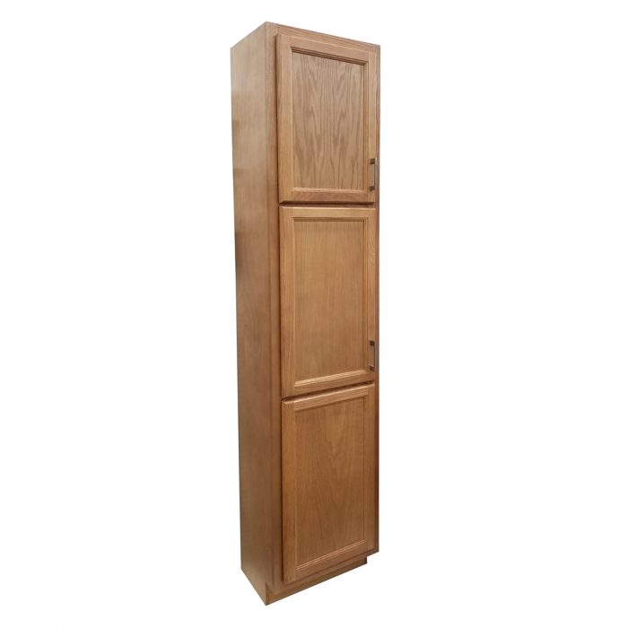 Honey Oak Linen Cabinet - Closeout