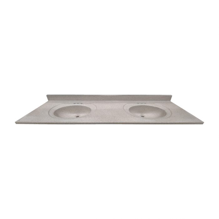 Sandy Beach Cultured Marble Vanity Top - Closeout