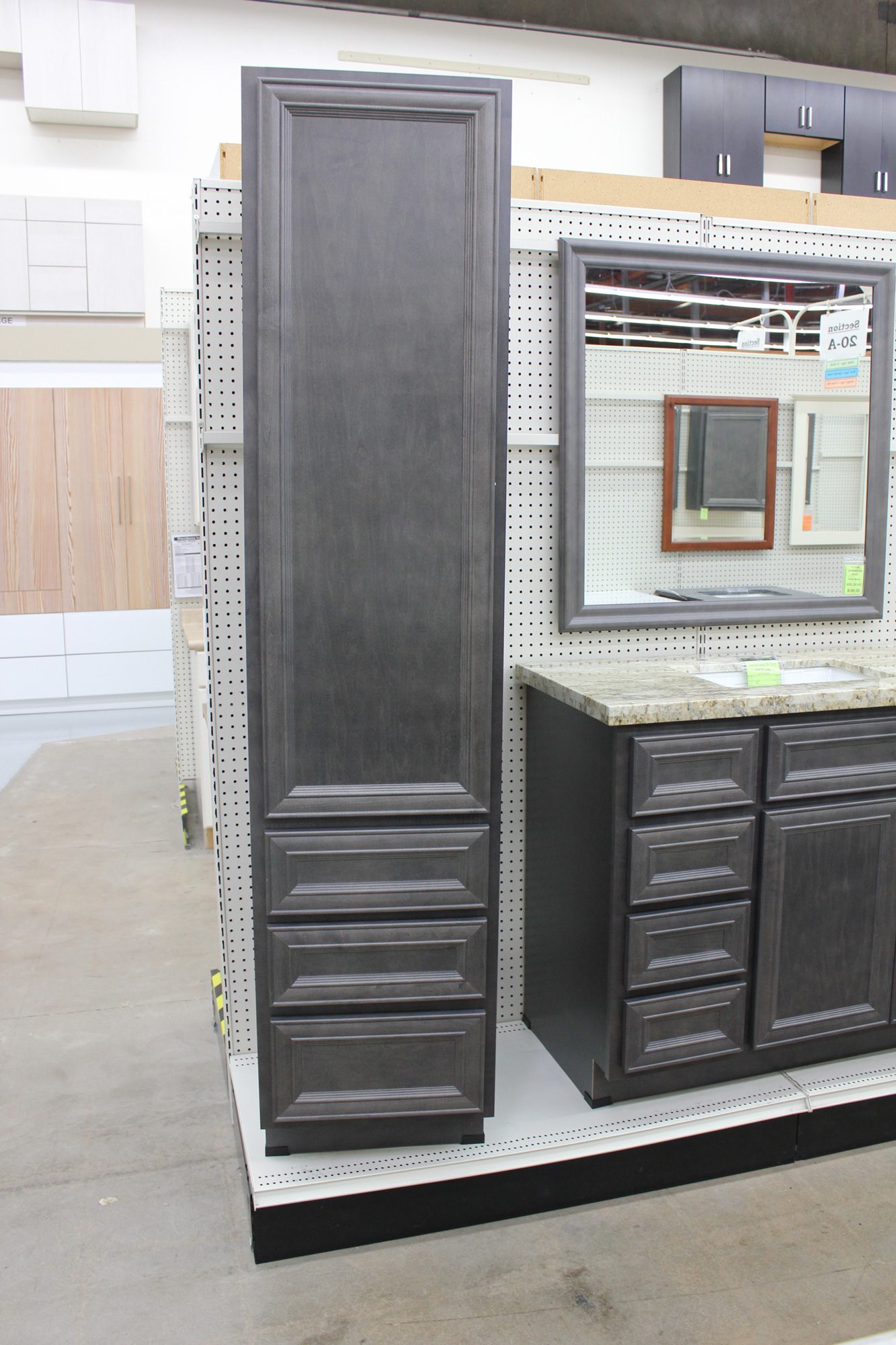 Bathroom Vanity With Linen Cabinet Call Builders Surplus