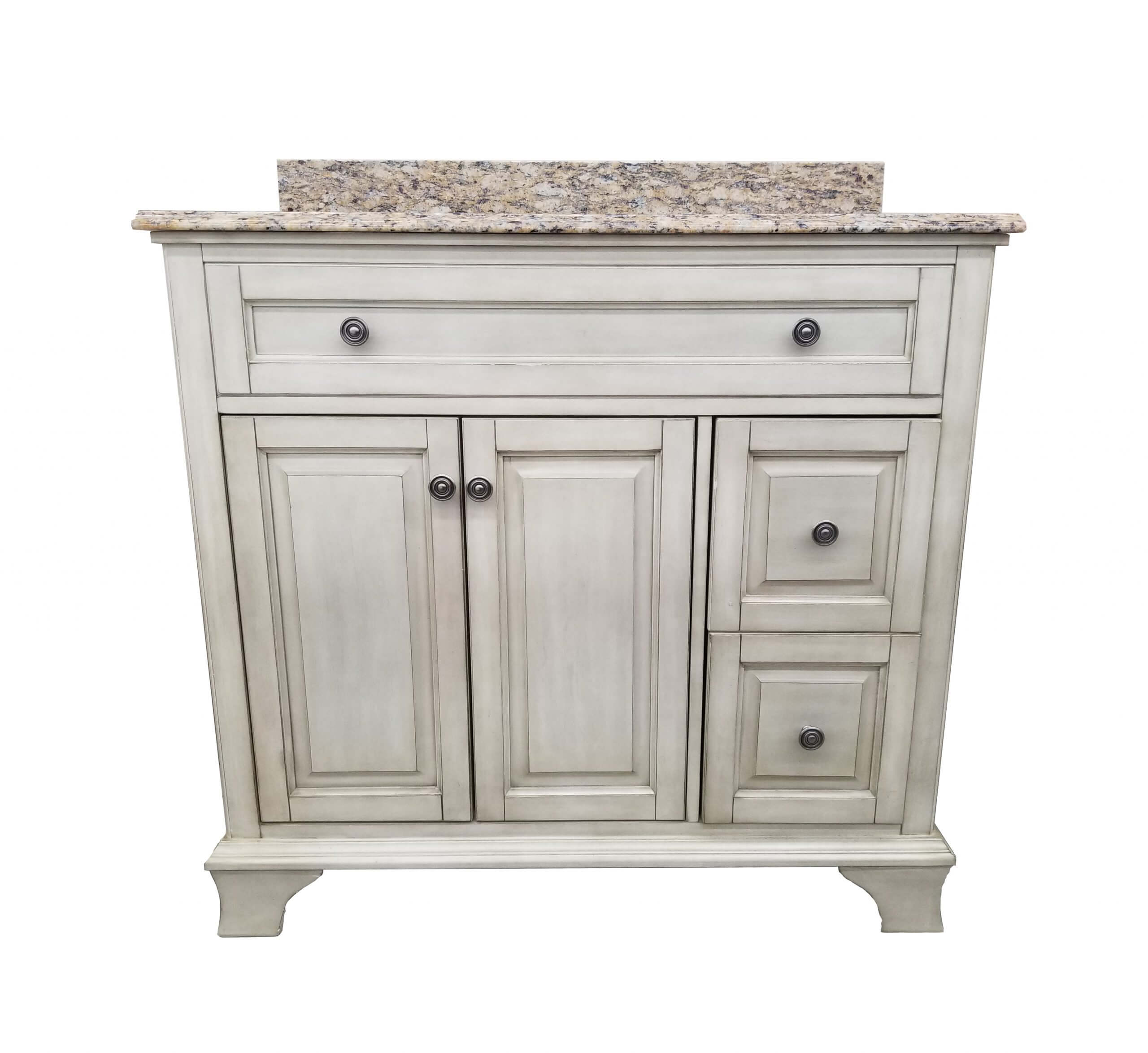 Corsicana Antique White Vanity