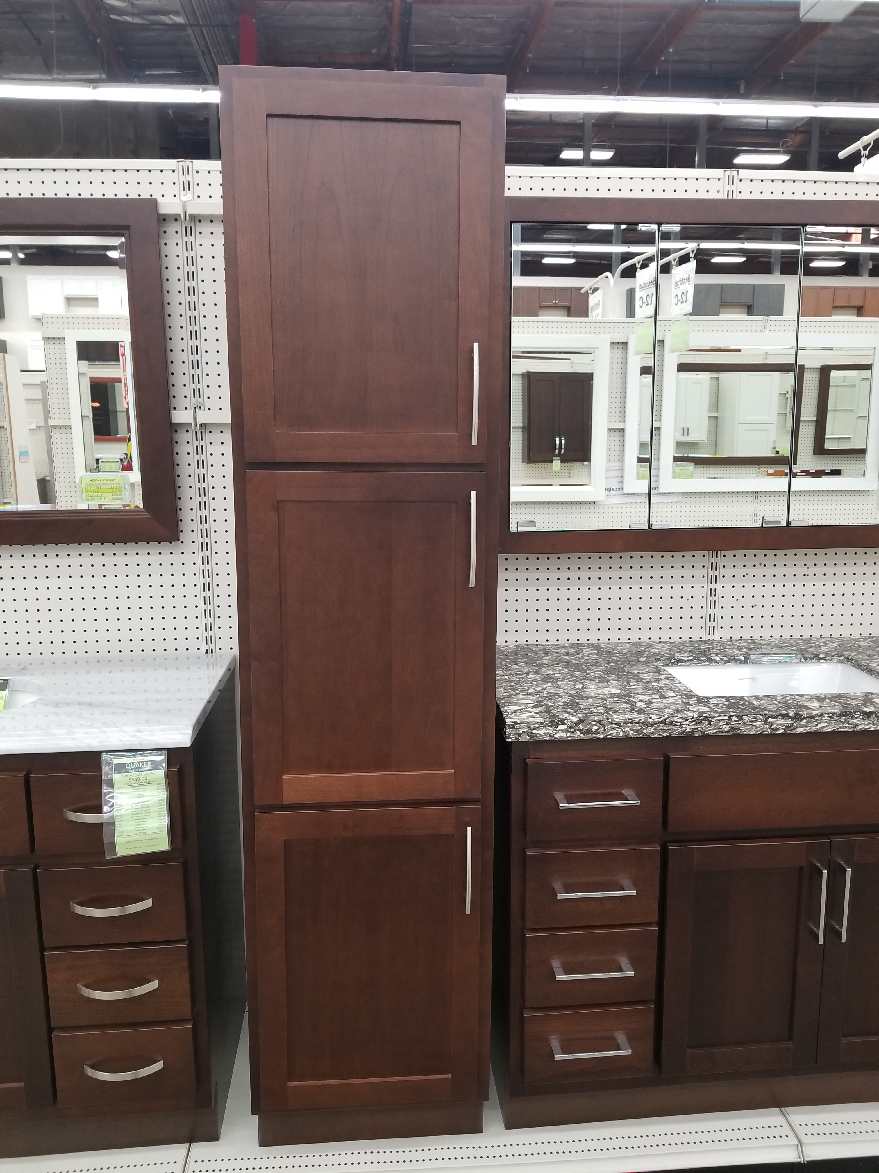 Linen Cabinets Visit Us At Builders Surplus Kitchen Bath Cabinets