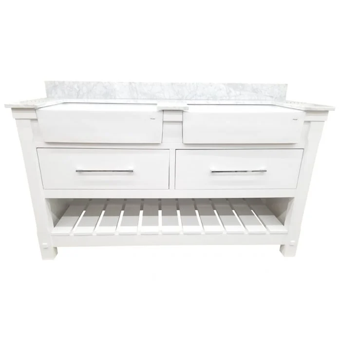 Farmington White Vanity & Top - Image 3