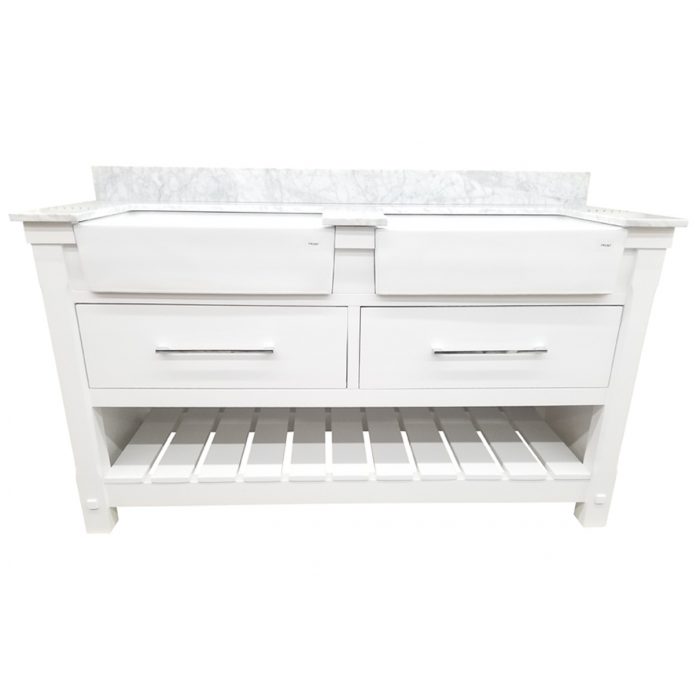 Farmington White Vanity & Top - Image 3