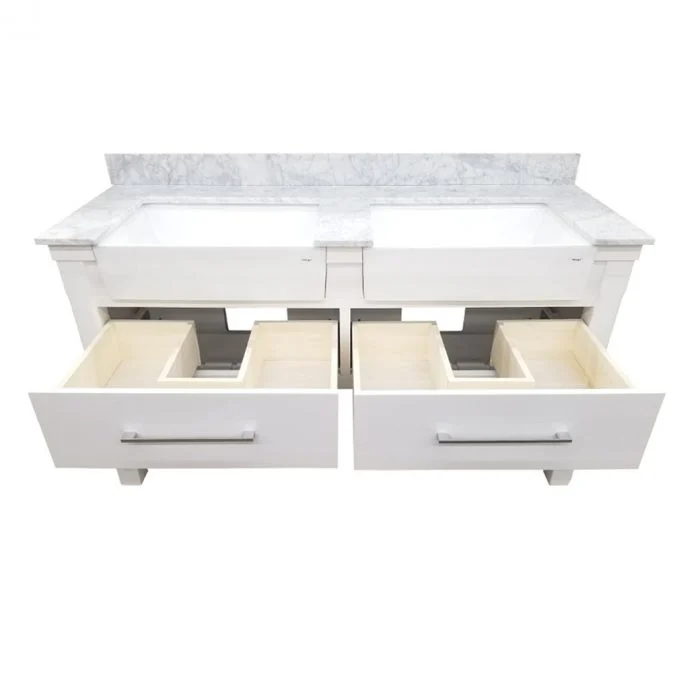 Farmington White Vanity & Top - Image 4