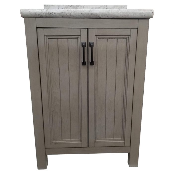 Hiland Antique Grey Vanity