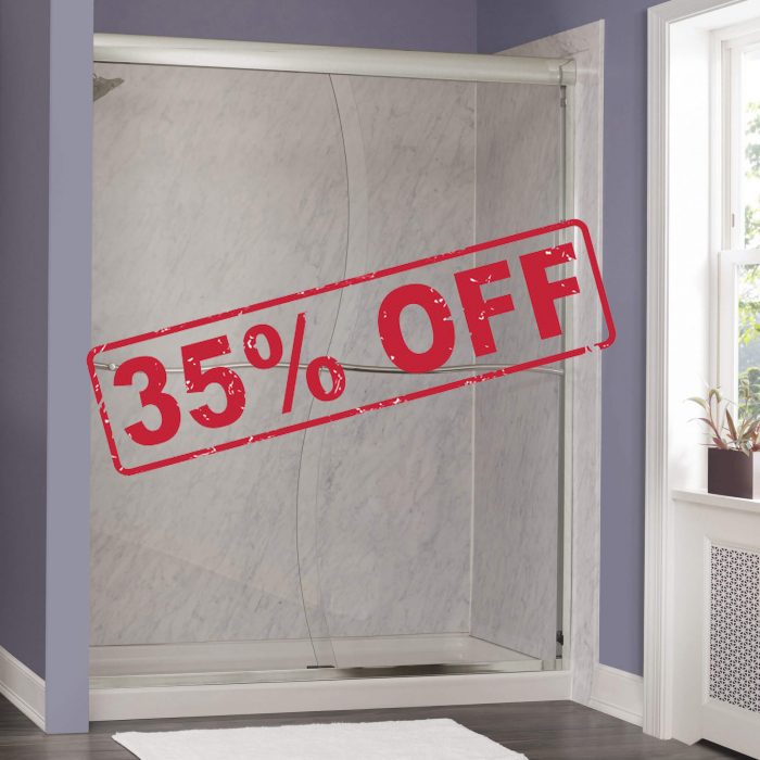 Marina 3/8" Frameless 'S' Cut Design - Closeout