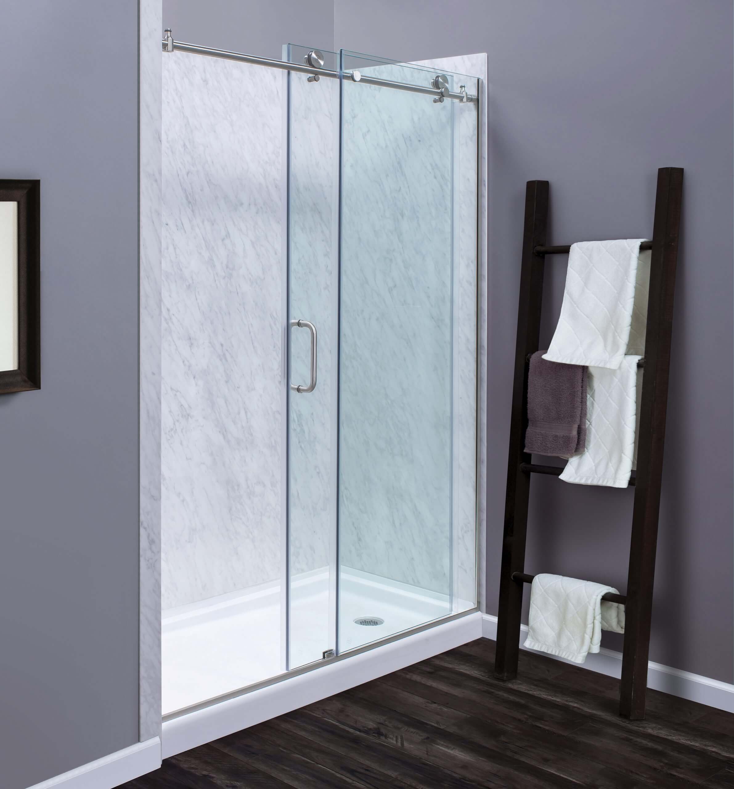 Marina Frameless Single Roller Door