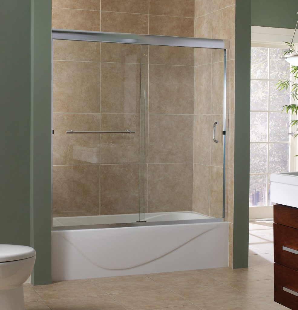 Marina 3/8" Frameless Shower Door Come to Builders Surplus