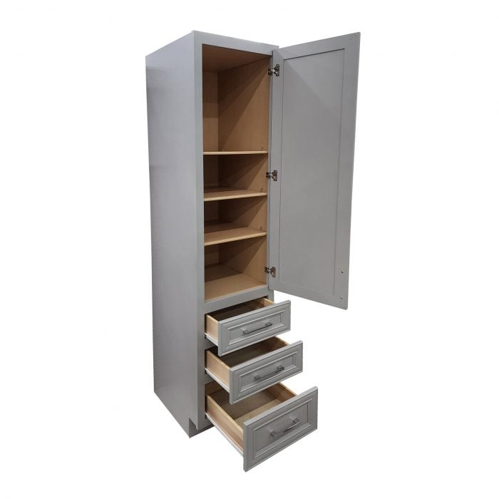 Vanderburg Limestone Linen Cabinet - Closeout - Image 2