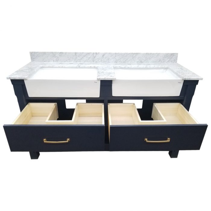 Farmington Blue Vanity & Top - Image 4