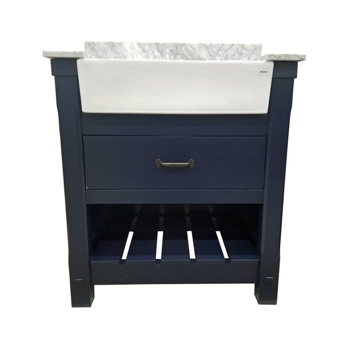Farmington Blue Vanity & Top