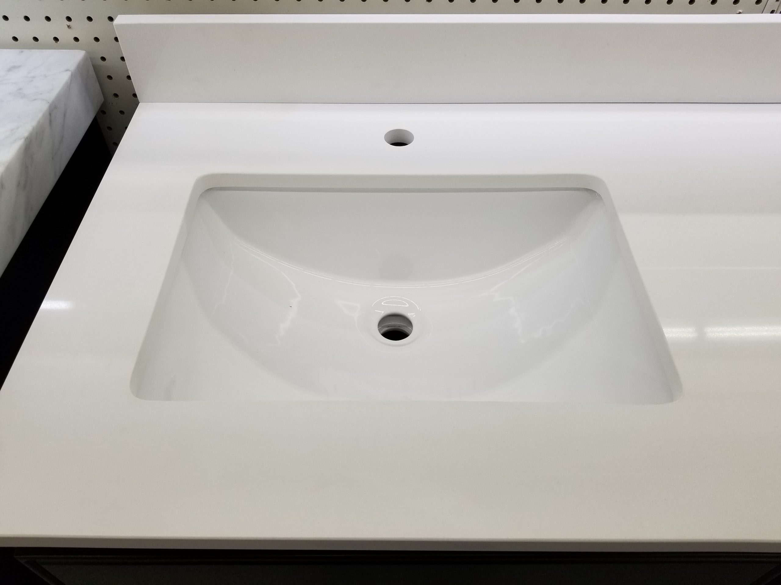 Iceland Quartz Single Hole Vanity Top Browse Now at Builders Surplus