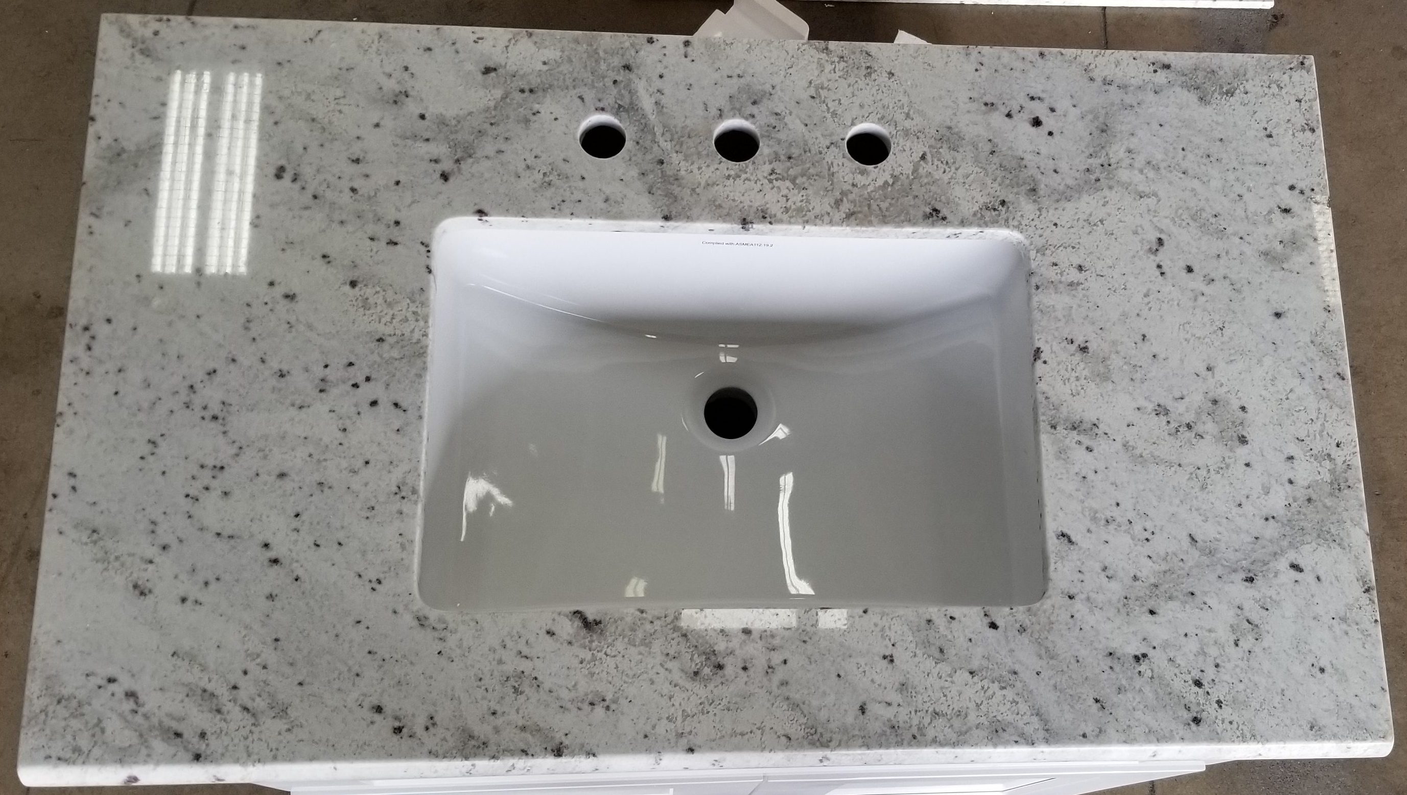 Glacier Romano Granite Vanity Top Buy At Builders Surplus