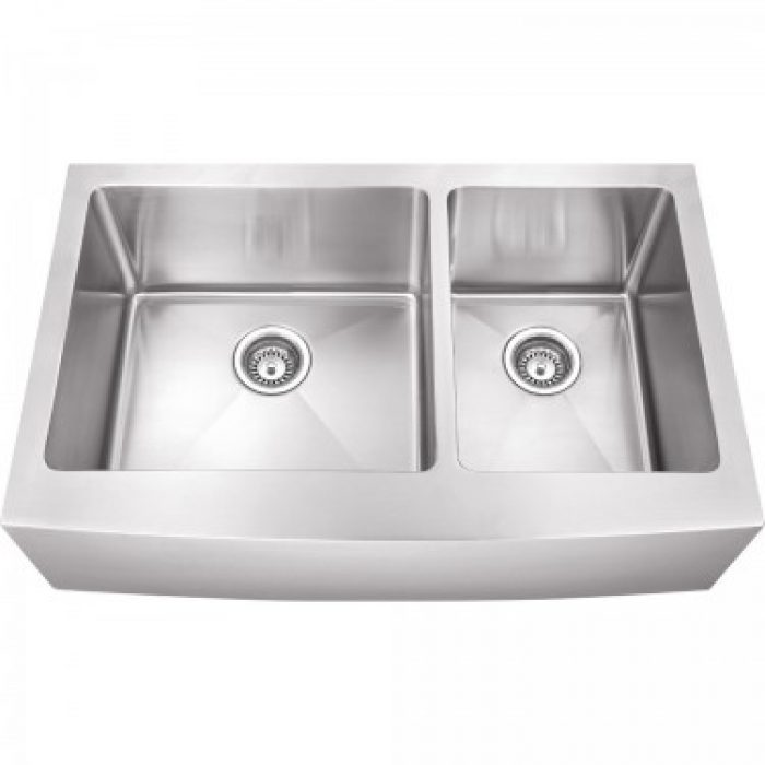 drop in farmhouse sink double bowl