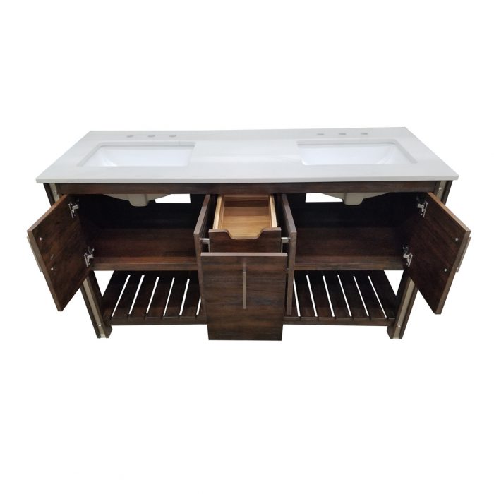 Belfast Chestnut Vanity - Closeout - Image 4