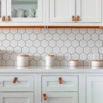 White cabinets