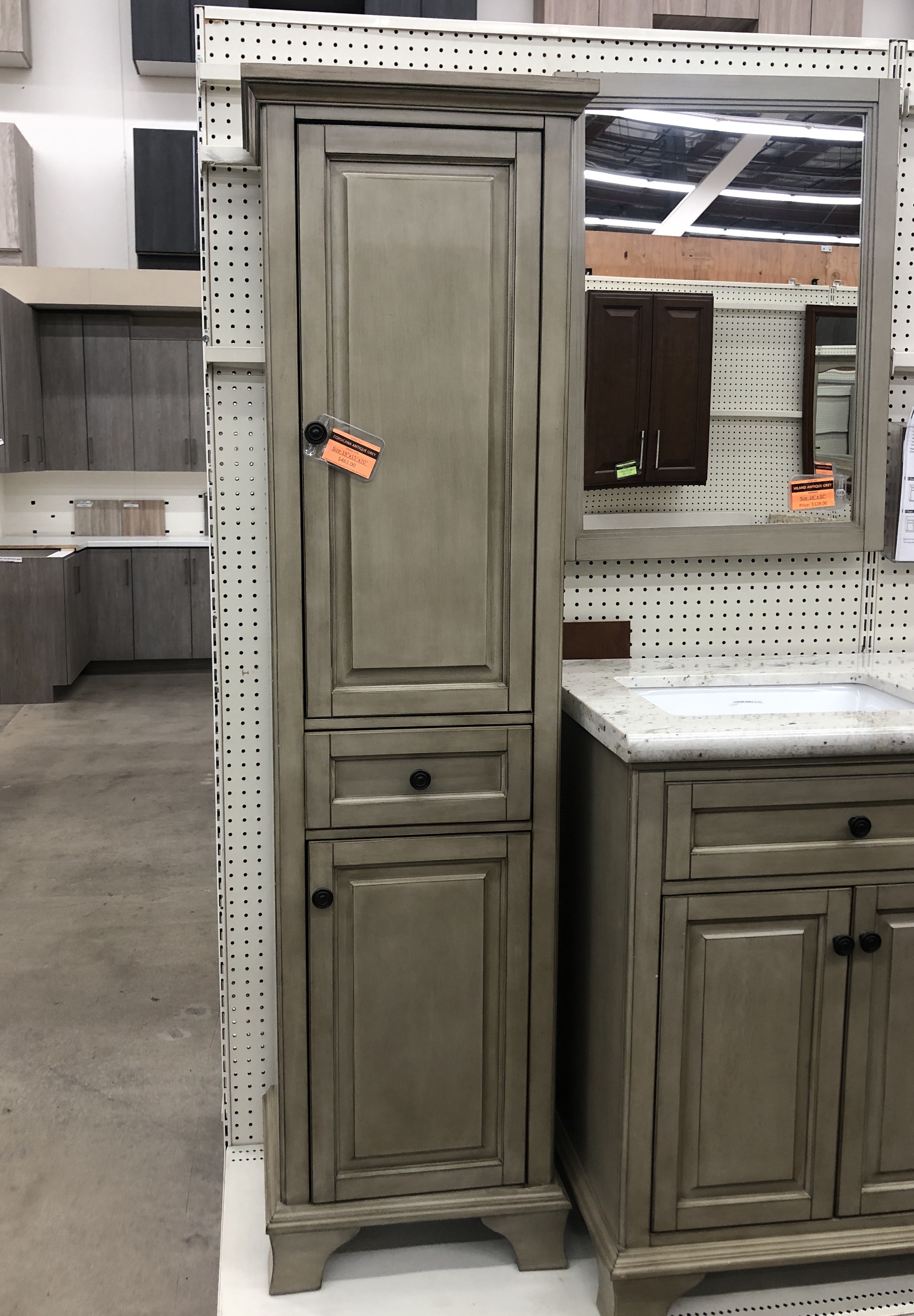 Linen Cabinets Visit Us At Builders Surplus Kitchen Bath Cabinets