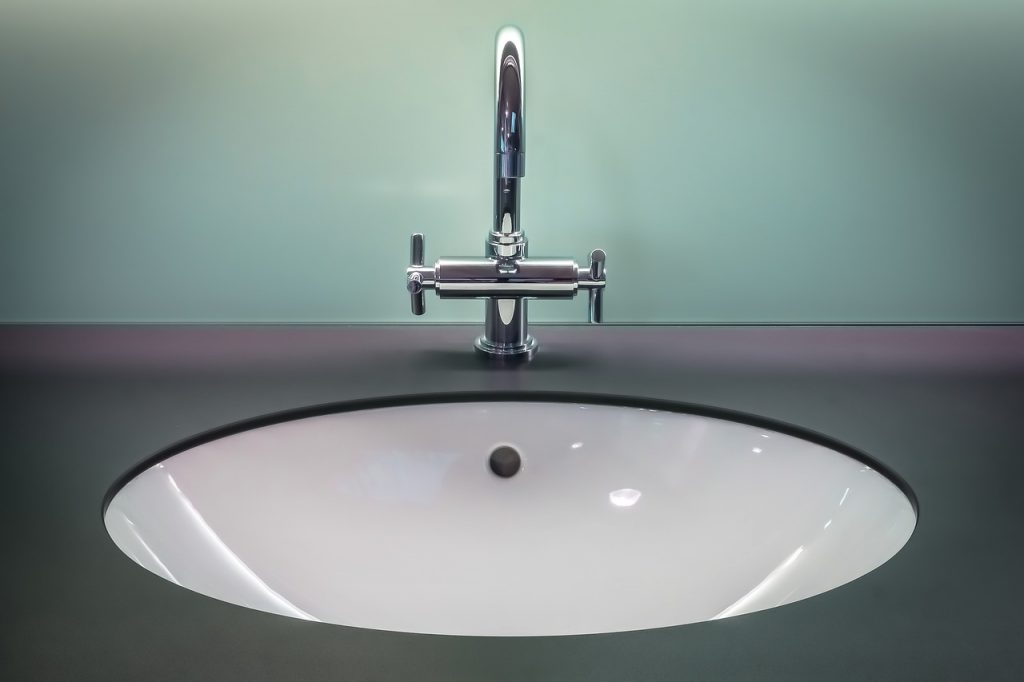 modern black bathroom vanity sink