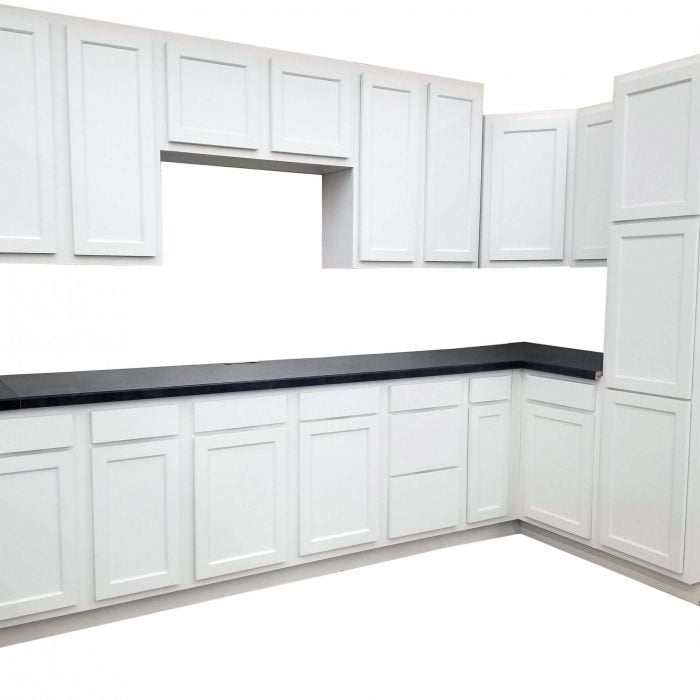 Sienna White Kitchen Cabinet Scaled