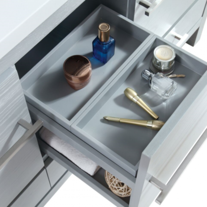 riley vanity open drawer