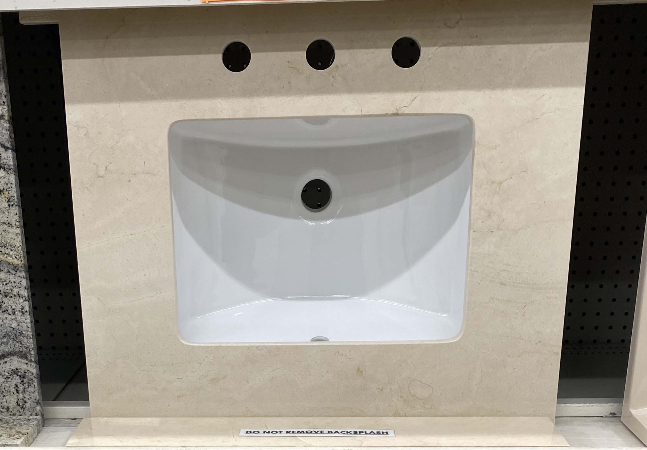 Cream Marfil Marble Vanity Top Explore at Builders Surplus