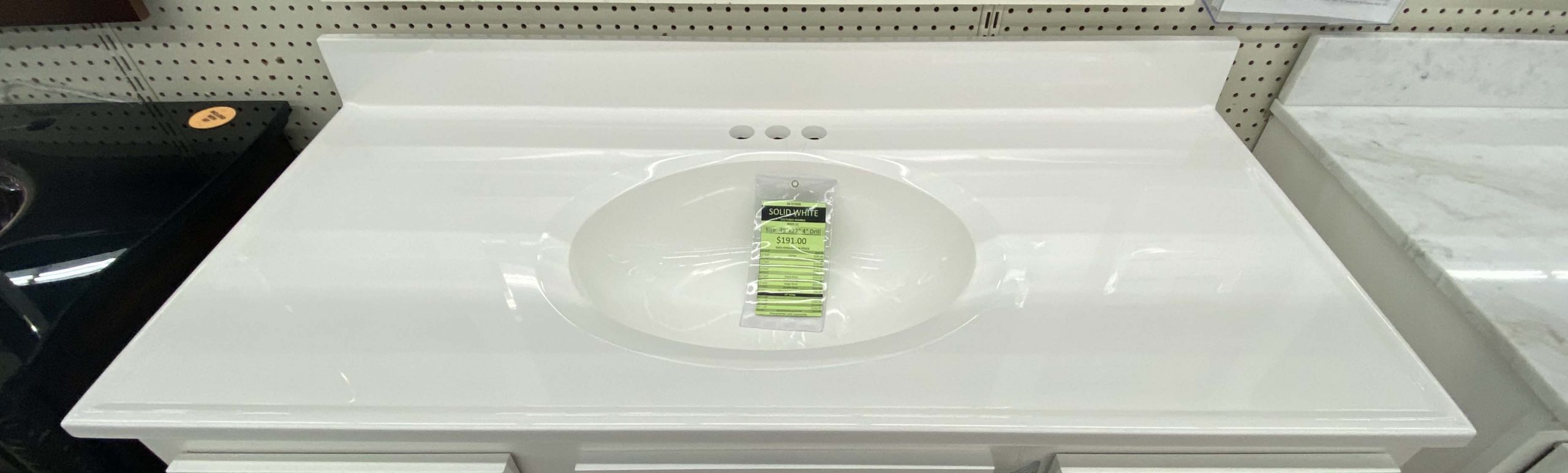 Cultured integral lowes vanities countertops sinks mobileimages faucet