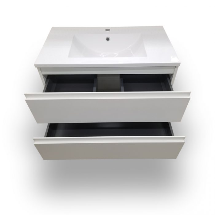 Starlight White Wall Hung Vanity - Image 2
