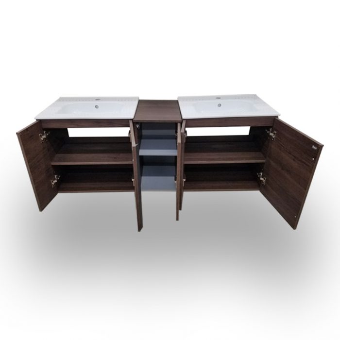Onix Wenge Wall Hung Vanity - Image 4
