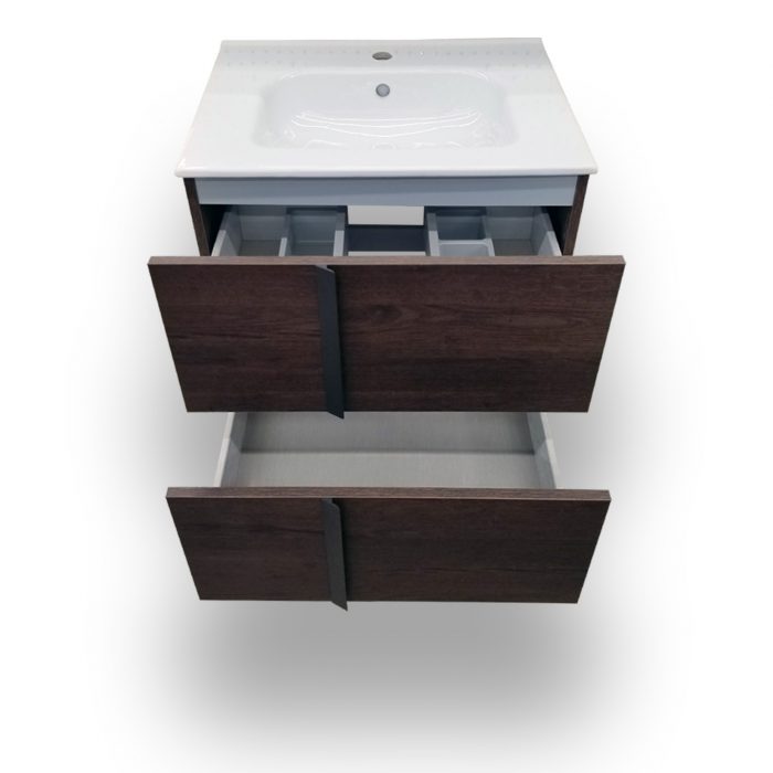 Onix Wenge Wall Hung Vanity - Image 2