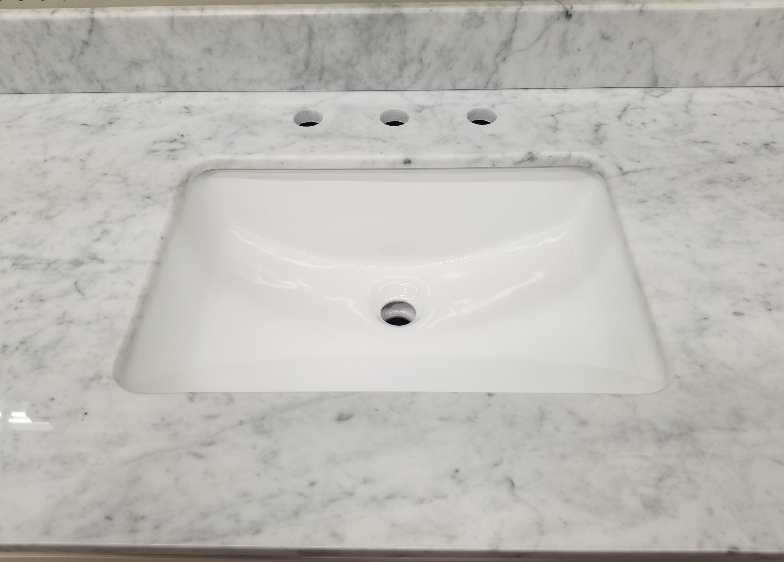 White Carrara Marble Vanity Top Call Builders Surplus