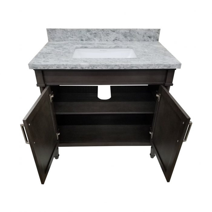 Gilbert Carbon Grey Vanity - Image 4