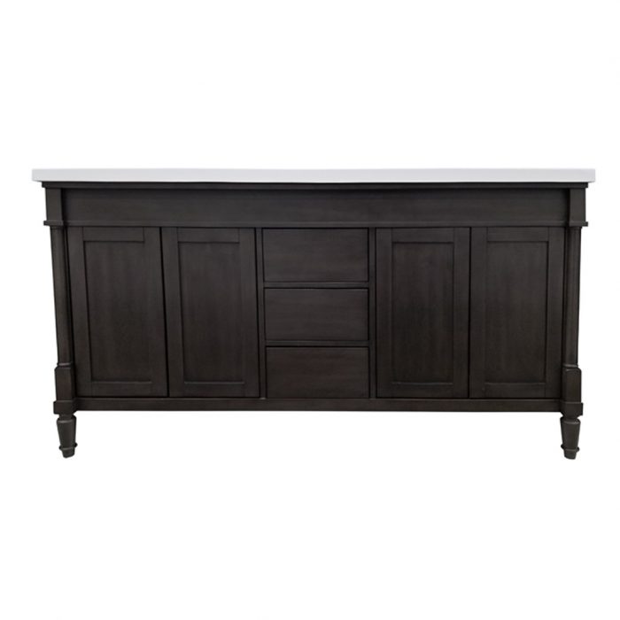 Gilbert Carbon Grey Vanity