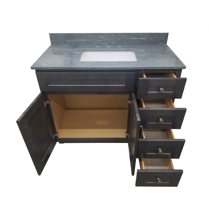 Jamestown Slate Deluxe Vanity - Closeout - Image 3