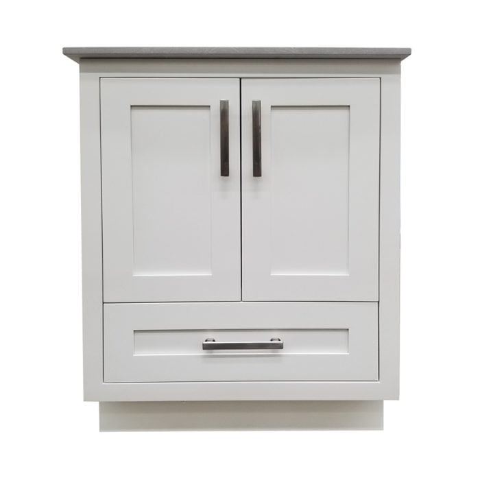 Moderna Shaker White Vanity - Image 3