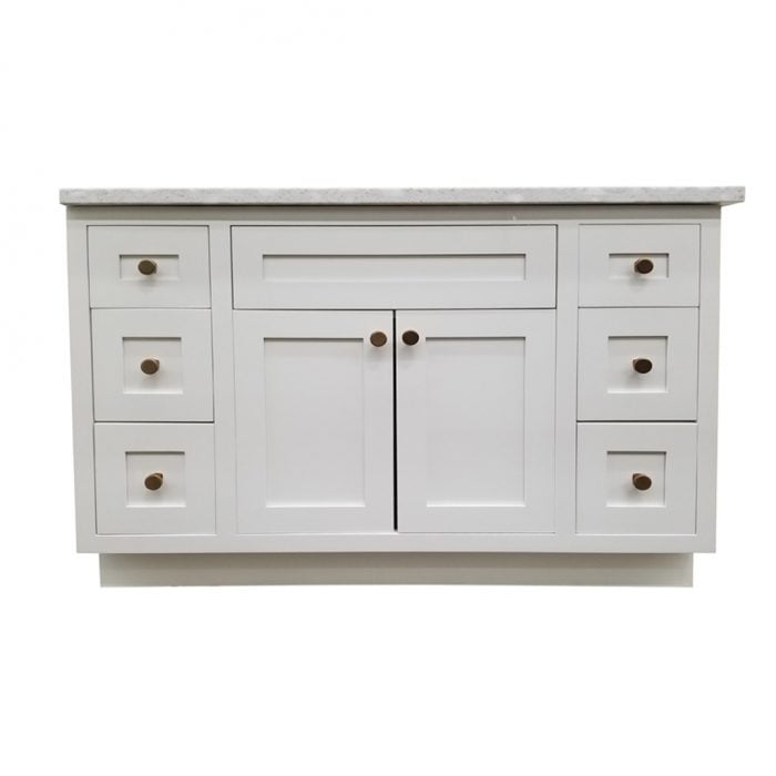 Moderna Shaker White Vanity