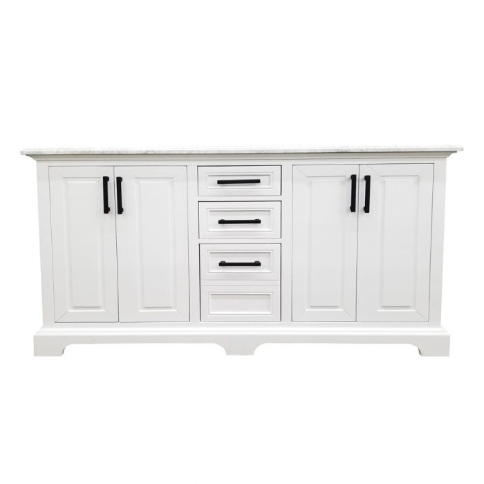Iconic White Vanity & Top Combo - Closeout - Image 5