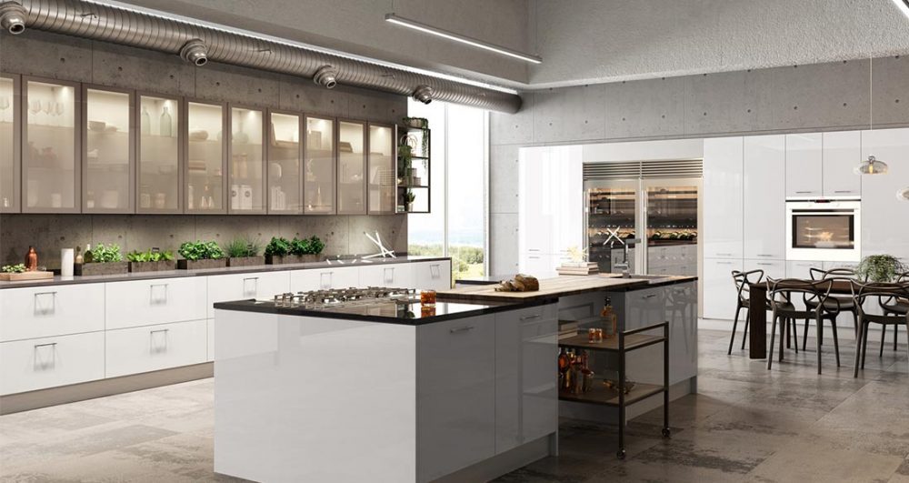 Image showcasing Milan Series | European Kitchen Cabinets | Builders Surplus