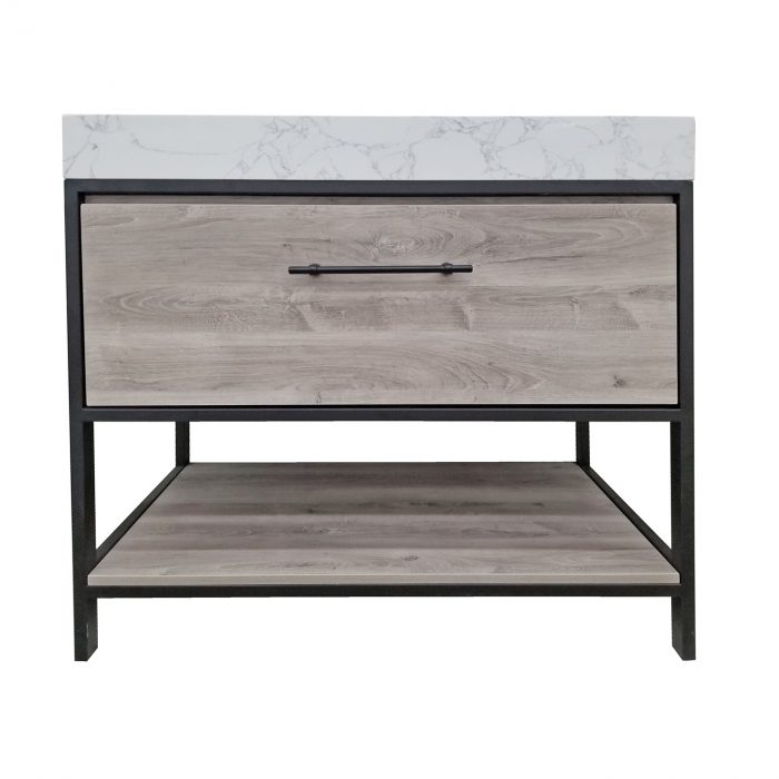 Tulum Oak Vanity & Top Combo