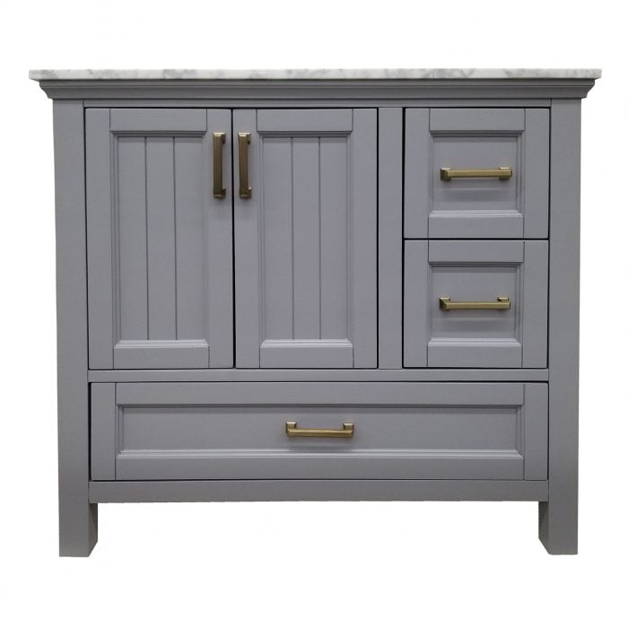 Bryson Grey Vanity & Top - Closeout - Image 3