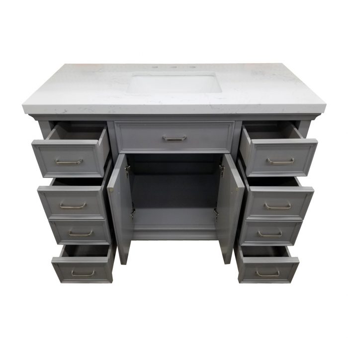 Daphne Grey Vanity & Top Combo - Closeout - Image 2